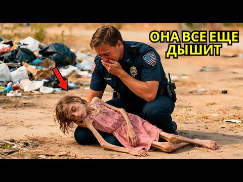Видео: Офицер нашел девочку на заброшенной стоянке. Увиденное заставило его позвонить в службу 911.