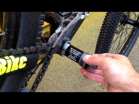 Видео: Замена каретки, Замена шатунов под квадрат. how to replace bottom bracket