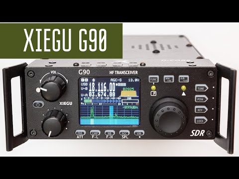 Видео: Xiegu G90 SDR КВ радиостанция. Обзор. Измерение мощности. Внутренности.