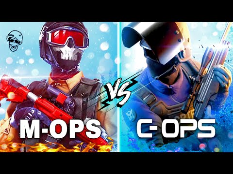 Видео: СРАВНЕНИЕ CRITICAL OPS VS MODERN OPS / GRAF