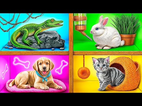 Видео: Строим Домики для Животных c Mega DO Challenge