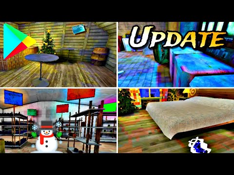 Видео: Рождественское обновление Гренни 5 | Granny 5: Time to wake up.