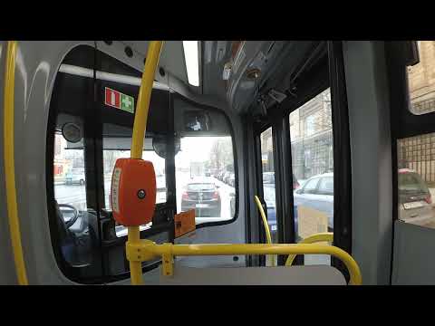 Видео: У кабины в автобусе 31193 по 399 и град в СПб 12-*: ЛиАЗ-5292.67 (LNG) 31193 (ТП) по №399 (29.04.22)
