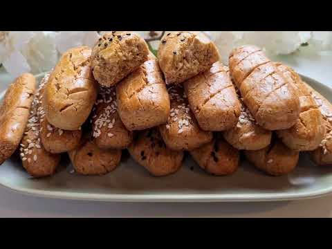 Видео: Цельнозерновое Печенье, 100% на Цельнозерновой муке. Wholemeal cookies.