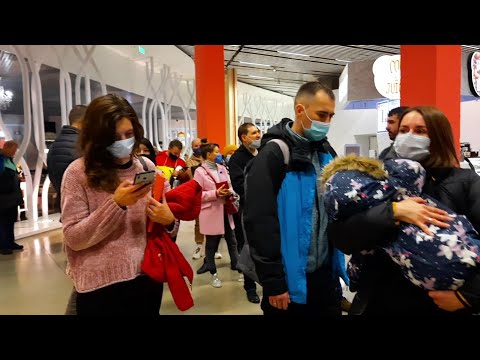 Видео: Аэропорт🌍Небо☁️Самолёт✈️Девушка🙎‍♀️