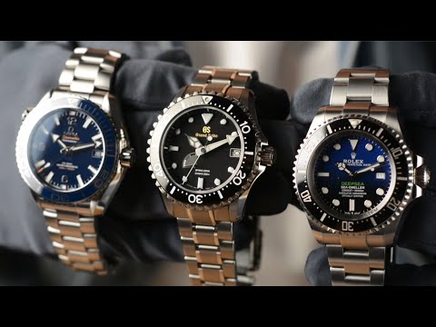 Видео: КАКИЕ ЧАСЫ ЛУЧШЕ? ROLEX / OMEGA / GRAND SEIKO. ОБЗОР ЧАСОВ И СРАВНЕНИЕ БРЕНДОВ.