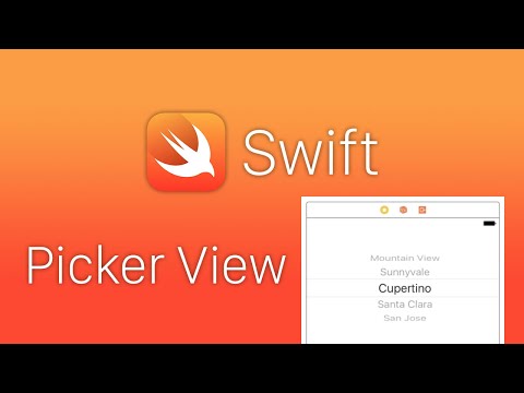 Видео: UIPickerView Tutorial Swift - Урок PickerView Swift