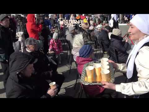 Видео: Праздничная программа «Наурыз» состоялась 21 марта 2025 года в селе Денисовка