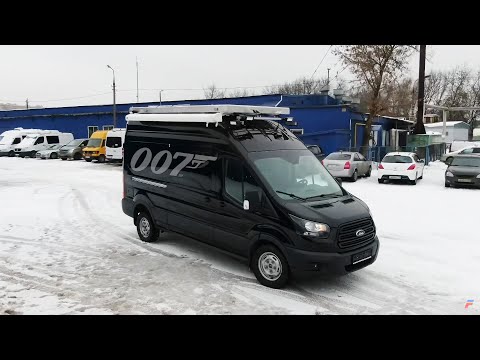 Видео: Переоборудование цельнометаллического фургона Форд Транзит в спецавтомобиль.