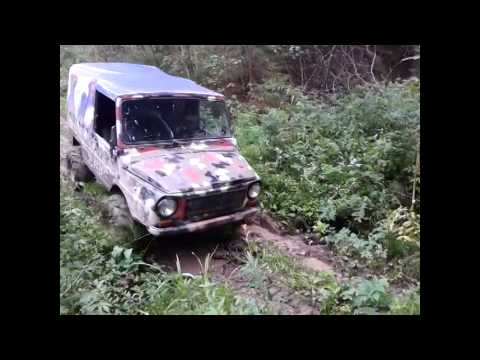 Видео: Луаз на колесах от квадроцикла "Грязный дьявол"