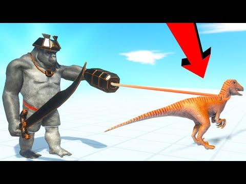 Видео: ОБЕЗЬЯНЫ МУТАНТЫ ПОБЕДИЛИ ДИНОЗАВРОВ! ОБНОВЛЕНИЕ! | Animal Revolt Battle Simulator
