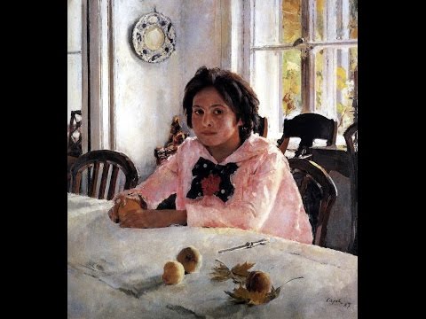 Видео: В музей - без поводка / Валентин Серов "Девочка с персиками"