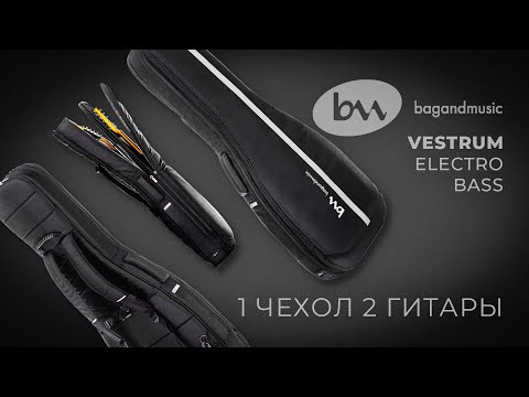 Видео: ОДИН чехол ДВЕ гитары! Bag and Music Vestrum Electro и Bass