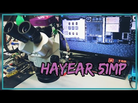 Видео: Камера для микроскопа 2K HAYEAR 51 MP