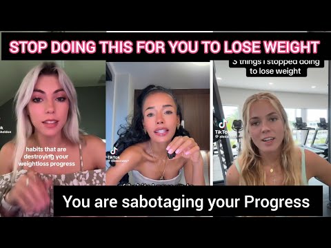 Видео: ЭТИ ПРИВЫЧКИ РАЗРУШАЮТ ВАШ ПРОГРЕСС В ПОХУДЕНИИ 😱