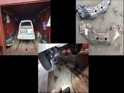 Видео: Начинаем ремонт. Toyota sprinter Carib AL25.