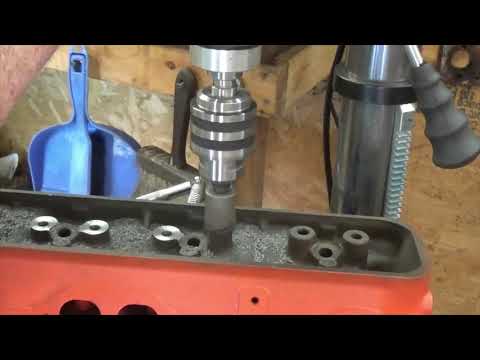 Видео: 062 головки Vortec, фрезерованные дома