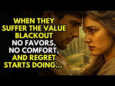 Видео: Когда они переживают потерю ценностей — никаких одолжений, никакого комфорта, никакого доступа — ...