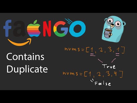 Видео: Contains Duplicate - Содержит Дупликаты - Leetcode 217 - Python