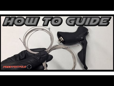 Видео: Руководство по установке кабеля Shimano Ultegra R8000