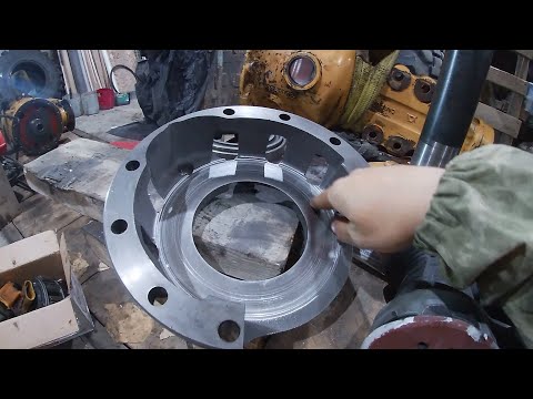 Видео: Полная разборка и сборка правого чулка заднего моста с заменой тормозных дисков. Часть № 9