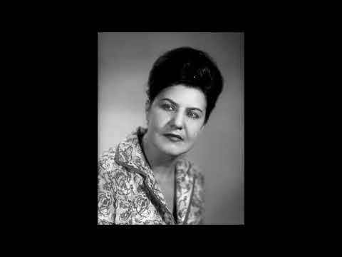 Видео: Мария Митюкова/Maria Mityukova, contralto -  Ария Ратмира (М. Глинка "Руслан и Людмила"), live 1961