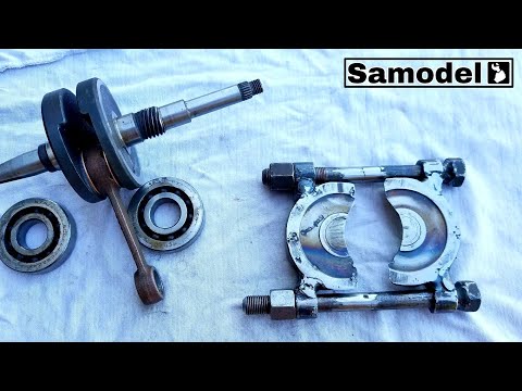 Видео: Съемник подшипников с коленвала скутера.
