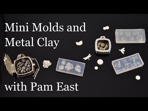 Видео: Миниатюрные 3D-формы для дизайна ногтей из металлической глины