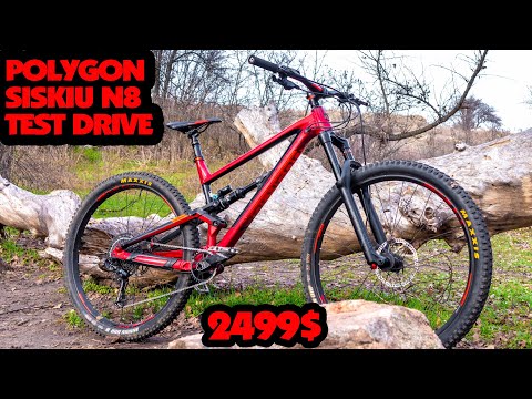 Видео: ДОСТУПНЫЙ ДВУХПОДВЕС ЗА 2499$ POLYGON SISKIU N8 (TEST DRIVE)