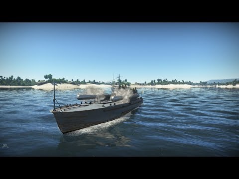 Видео: War Thunder — Флот [СССР]: обзор торпедного катера пр. 123бис