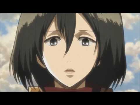 Видео: [Клип] Mikasa x Eren|Атака Титанов|Микаса и Эрен - Шепот в темноте..