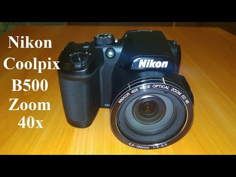 Видео: Nikon COOLPIX B500 Обзор фотоаппарата