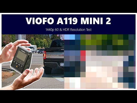 Видео: Тесты частоты кадров видеорегистратора Viofo A119 Mini 2 — 1440p 60 кадров в секунду против HDR