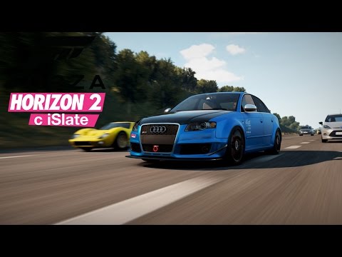 Видео: Forza Horizon 2 с iSlate - "RS-ка"