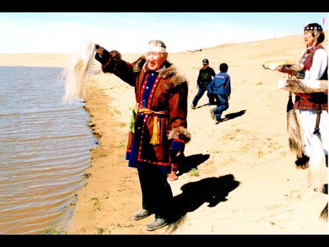 Видео: Тюнгюлю встречает воду Лены. Мегино-Кангалаский улус. 2004 г.