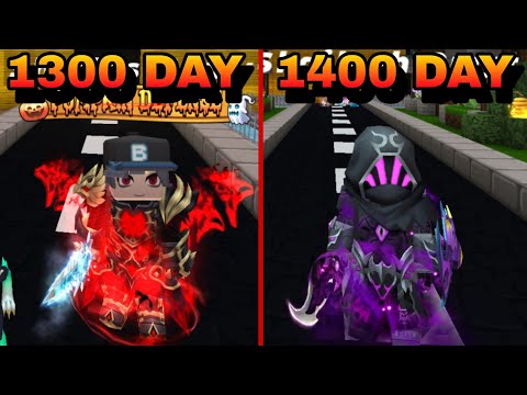 Видео: Я провёл 1400 дней || Skyblock Blockman Go