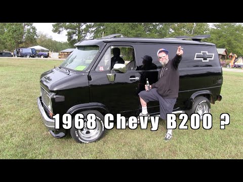 Видео: «Уникальный» кастомный фургон Chevy B200 1968 года!