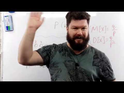Видео: A.4.7 Геометрическое и отрицательное биномиальное (Паскаля) распределения