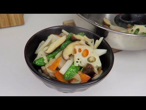 Видео: Кисло-сладкие жареные овощи