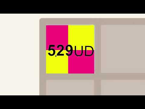 Видео: Числа от 1 до 1 Вигинтиллион в плитке 2048