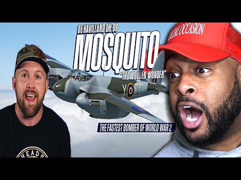 Видео: САМЫЙ ОПАСНЫЙ БУМАЖНЫЙ САМОЛЁТИК - DH-98 Mosquito ( @the_fat_electrician ) | Реакция