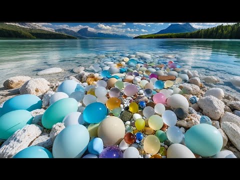 Видео: Агатовое кристальное озеро на внутренней нейтральной территории Китая.