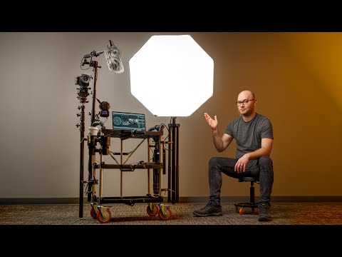 Видео: Вся видеостудия НА ОДНОЙ ТЕЛЕЖКЕ!