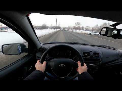 Видео: 2015 ЛАДА КАЛИНА УНИВЕРСАЛ POV TEST DRIVE
