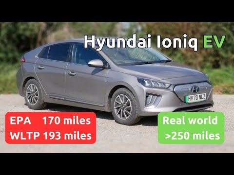Видео: Тест запаса хода Hyundai Ioniq Electric 38 кВт·ч (летом в Великобритании). Ух ты, какие они эффек...