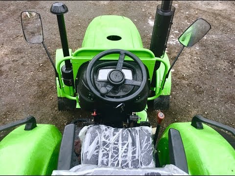 Видео: DW404D-Самый бюджетный полноприводный минитрактор на 40 коней от ДТЗ г. Днепропетровск