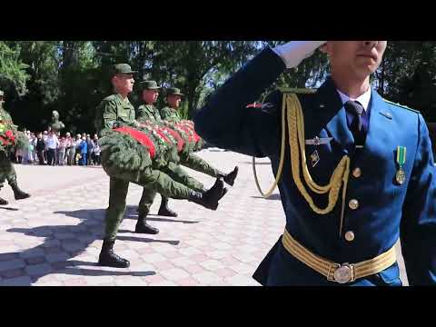 Видео: 9- май Жеңиш күнү Каракол шаары 2022-жыл.9 май День победы 2022 Культурная столица СНГ Каракол