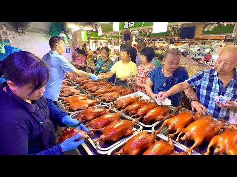Видео: Посещение утреннего рынка Гуанчжоу в Китае: вкус старого Гуанчжоу