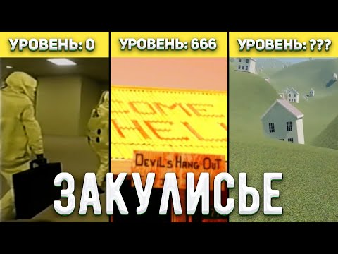 Видео: Закулисье - САМЫЕ мрачные уровни. Как попасть в Backrooms?