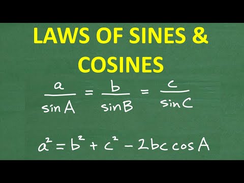 Видео: Закон синусов и косинусов | Тригонометрия на простом языке (вводный урок)